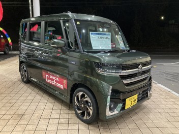 『新型スペーシア』試乗車きました！